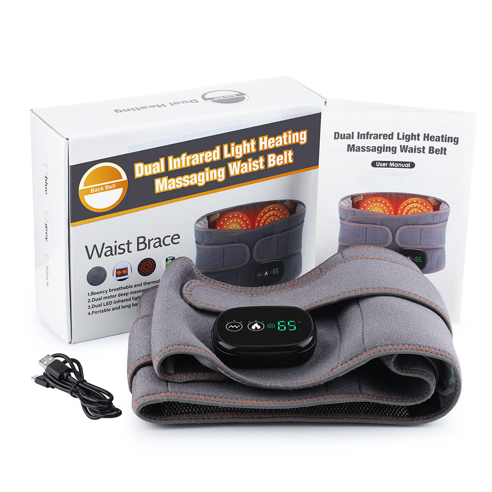 Electric Heating Massage Waist Belt for Seniors