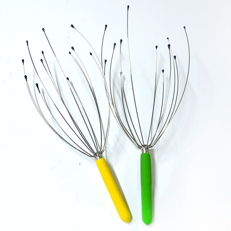 Octopus Head Massager for Scalp and Back Relief