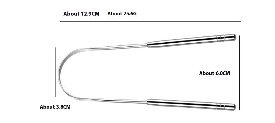 Stainless Steel Tongue Scraper Cleaner