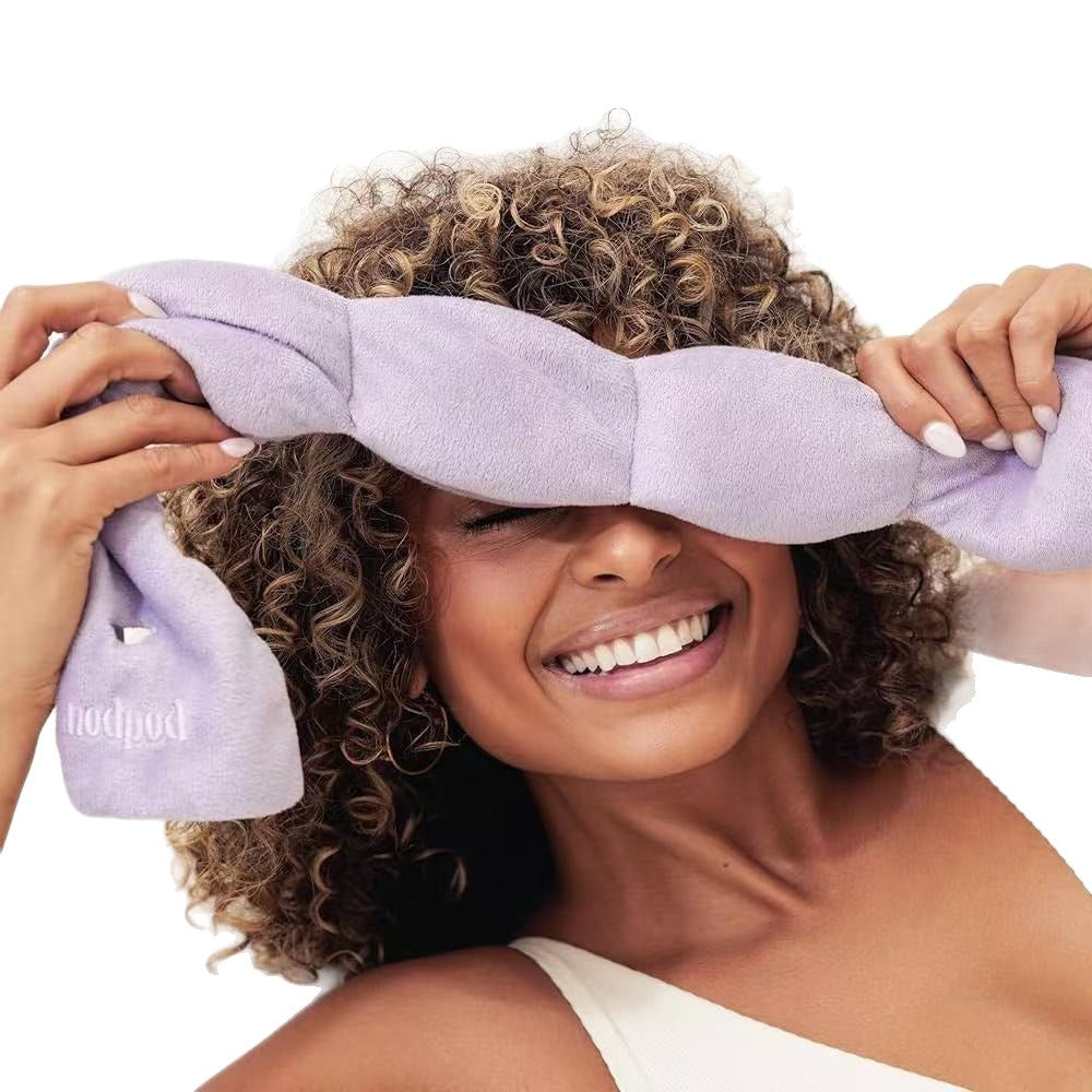 Glass Bead Weighted Super Soft Night Eye Mask