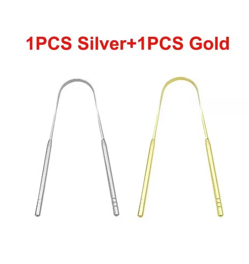 Stainless Steel Tongue Scraper Cleaner
