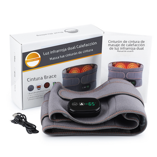 Electric Heating Massage Waist Belt for Seniors