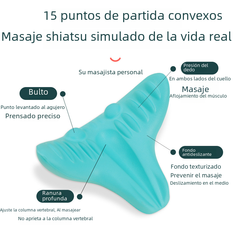 Neck Traction & Massage Pillow